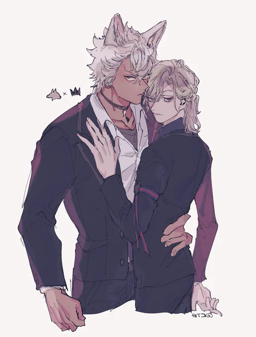 ジャクヴィル??
#twst_BL 