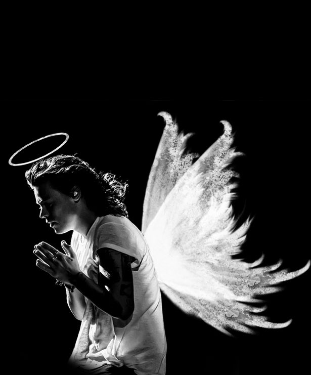 harry styles as the nine choirs of angels: (a heavenly thread)