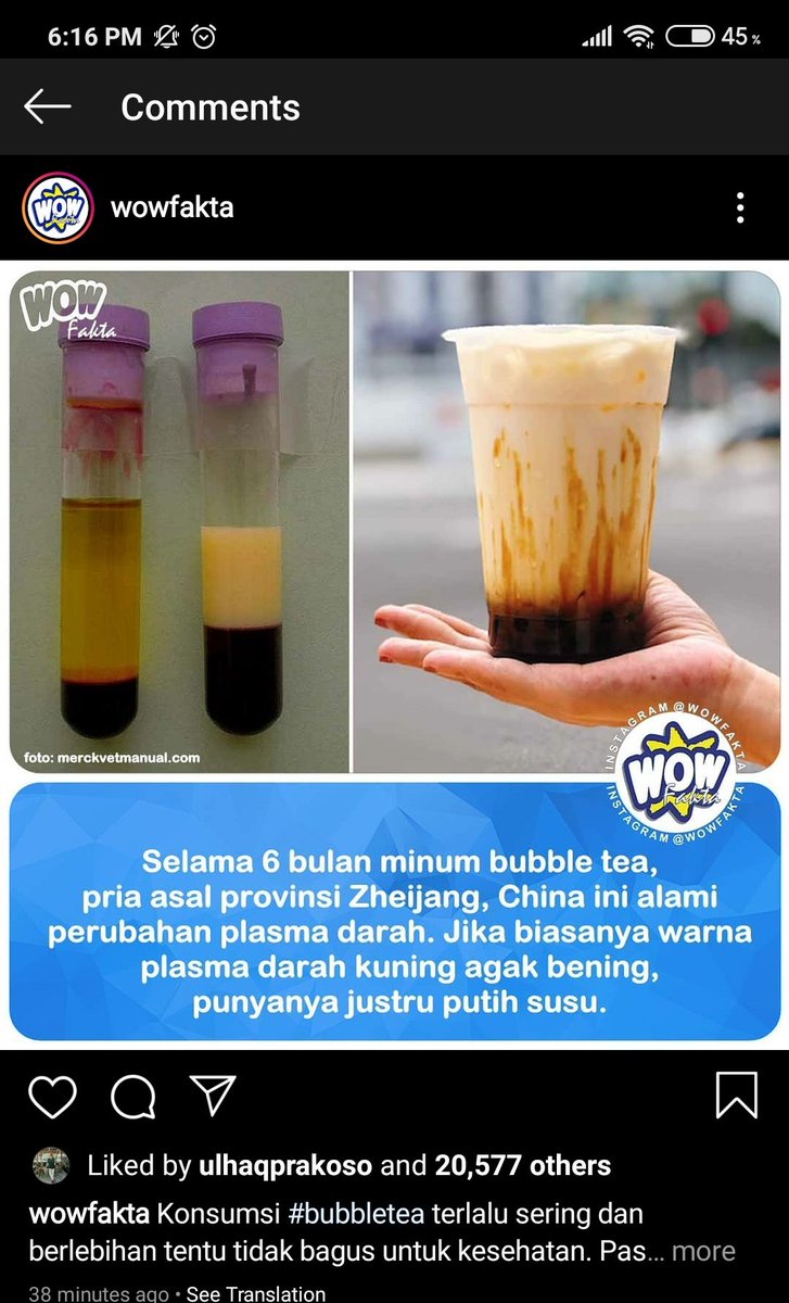 Found this on IG dan itu plasmanya lipemik bukan berarti jadi boba -___-             A Thread