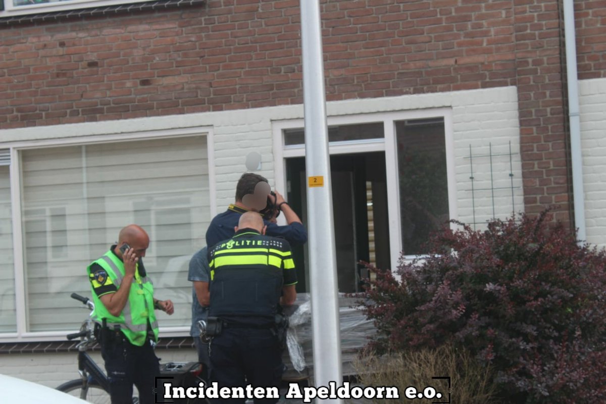 Melding verdachte is aangehouden Donker Curtiusstraat Zutphen