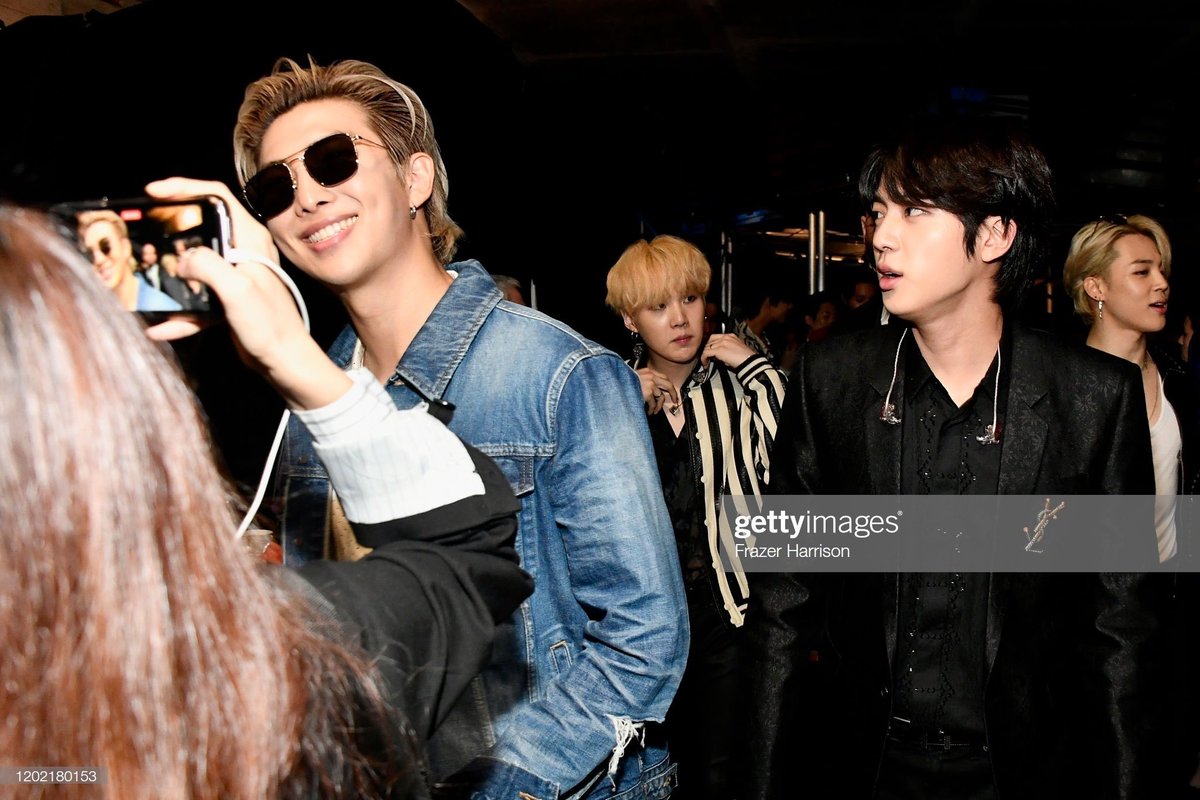 We don't forget this glorious day; even Seokjin is whipped for Namjoon's look