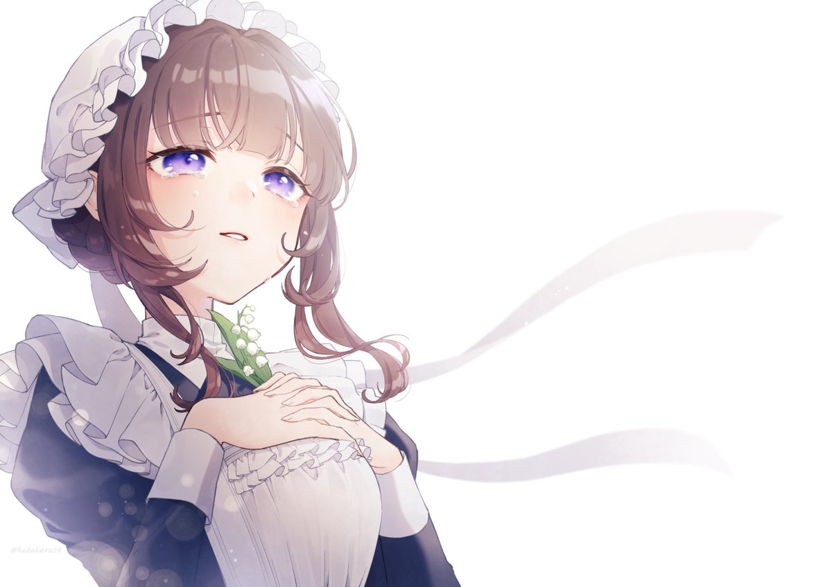 「#メイドの日 #メイドの日2020
再掲 ロングスカートモノトーンメイドさんよく」|ごし🍫のイラスト