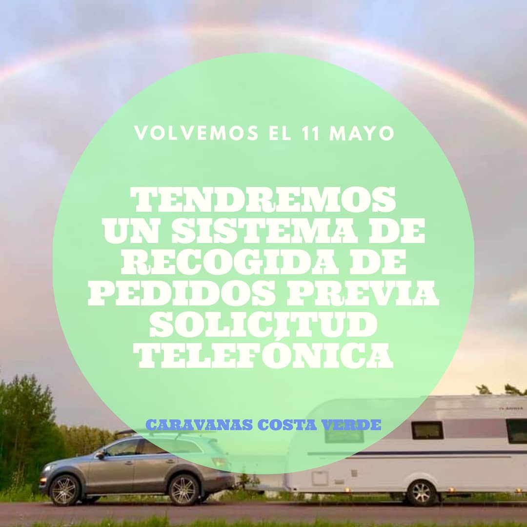 Volvemos!
Y para que todos estemos a salvo, porque queremos cuidarnos y sobre todo cuidaros...
Os dejamos estas pautas 👇🏼
Tenemos muchas ganas de veros!
#CaravanasCostaVerde #CaravanasAsturias #Camping #Caravaning #Coronavirus #COVID__19