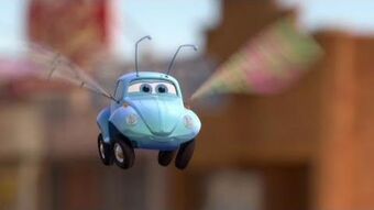 Other theories say that the cars are high evolved insects from A Bugs Life. Due to the beetle car with organic wings. But this is from a spin off show and not the main movies