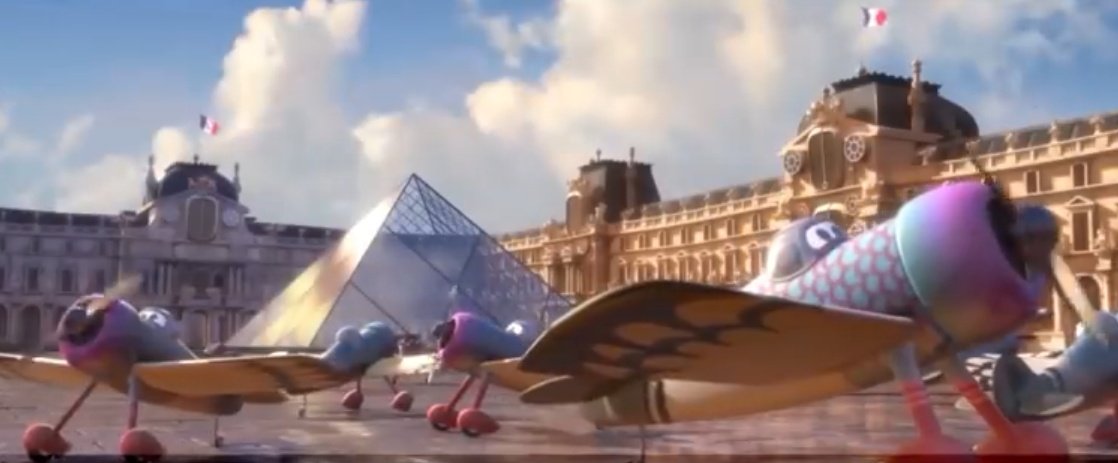 There's also the scene with mater where we see that the birds in the Carsverse are actually just mini planes, possible evolution?