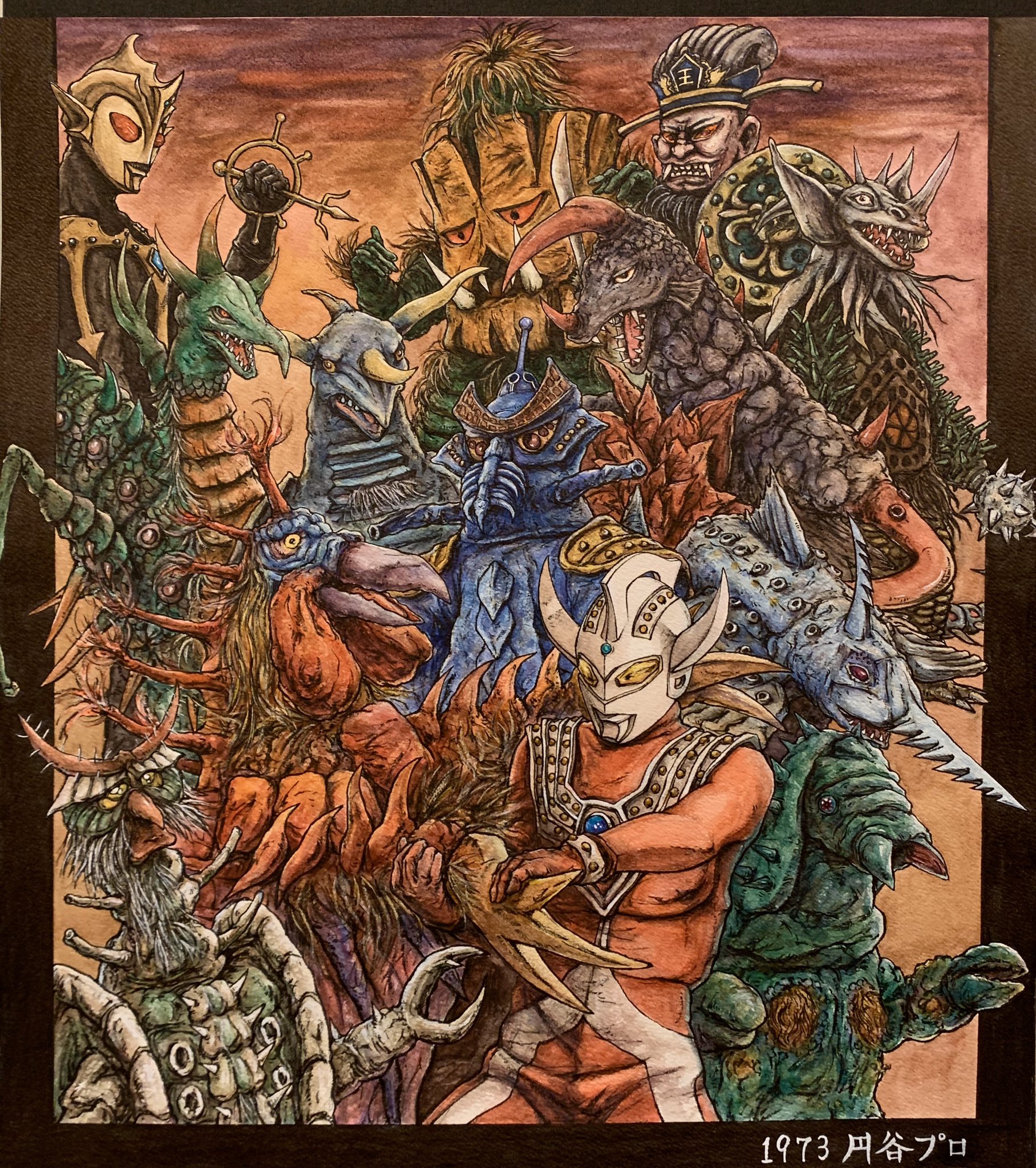 تويتر 源 Jiongyan على تويتر ウルトラマンタロウ怪獣シリーズ ウルトラマンタロウ 特撮絵 円谷プロ ウルトラ怪獣 絵描きさんと繋がりたい イラスト T Co Qkl5clrrfb