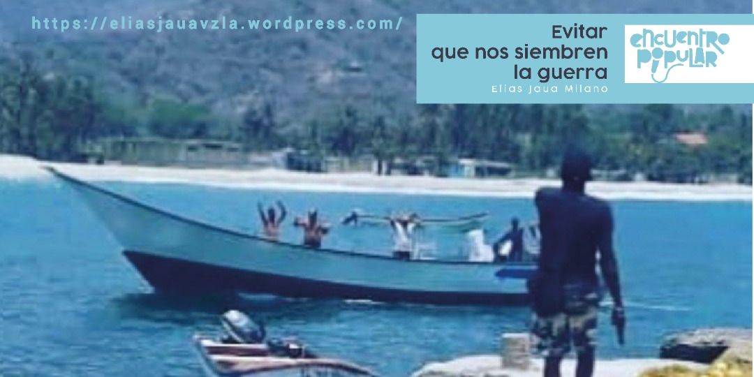 JauaMiranda's tweet photo. ¡Evitar que nos siembren una guerra! ese pudiera ser
el punto inicial de un acuerdo del gobierno, los sectores
revolucionarios y patrióticos, y una dirigencia opositora nacionalista y democrática.

EVITAR QUE NOS SIEMBREN LA GUERRA https://t.co/5yR8LlrvPW https://t.co/HJTO3hYBei