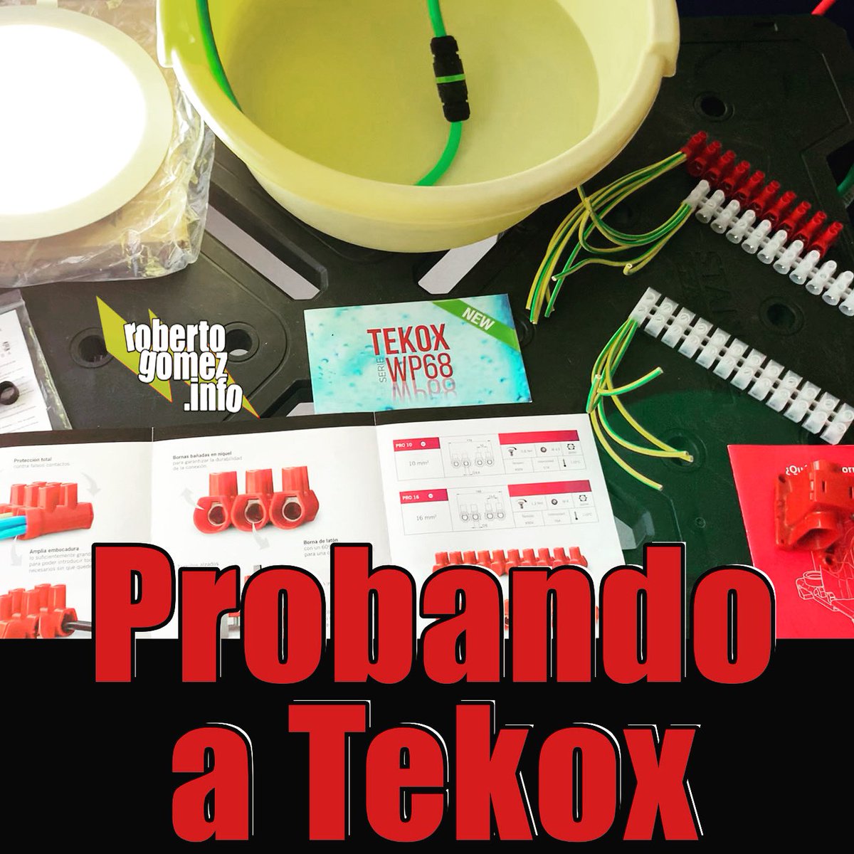 _roberto_gomez's tweet photo. Nueva entrada en el blog y nuevo vídeo analizando y dando mi opinión sobre unas muestras de Tekox que recibí la semana pasada, lo puedes ver desde aquí https://t.co/M3hfP5J0MZ #tekox #electricidad #electricistas #blog #video #conexiones #clemas #bornas #ip68  #conectores https://t.co/vUeCQciOO8