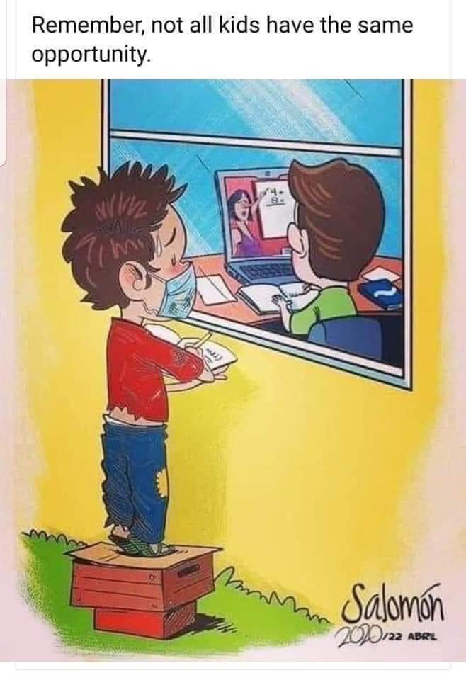 لمعت #العدالة في نصوص أنظمة الدول والمنظمات وعلت في الخطابات ثم هوت عند الاختبار...ما فائدة #التعليم إذا لم يتمكن من ترسيخ مفهوم العدالة في عقول الأطفال؟ والمعلم الذي يعيش في عتمة الحرمان كيف يُصلح ما أفسده الواقع؟ قريبا ستتكشف الزوايا المظلمة ومضاعفات #لكورونا لم تكن في الحسبان