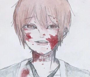 Hoo 沖田総悟さんを描いたので塗りました 銀魂にはまり中 三 神威と戦ってる時の沖田です 良かったら神威さんの方も 見て下さい 銀魂 沖田総悟 イラスト イラスト好きな人と繋がりたい