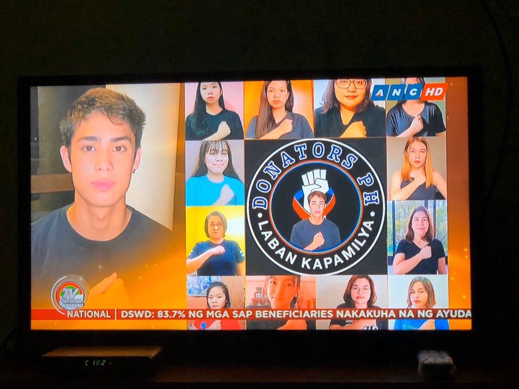 DONATORSPH's tweet photo. We’re all in this together 💚❤️💙
#LabanKapamilya https://t.co/RR9T6q3va5