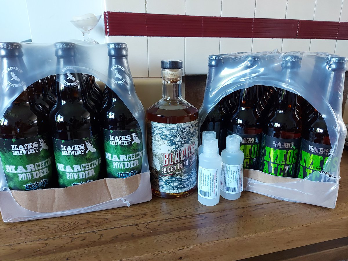 joehurleycork's tweet image. A busy morning unpacking this week's delivery of essentials. Thanks to @BlacksBrewery, @dynamitecork and @GoodSnackCo (tip off from @noriordan).