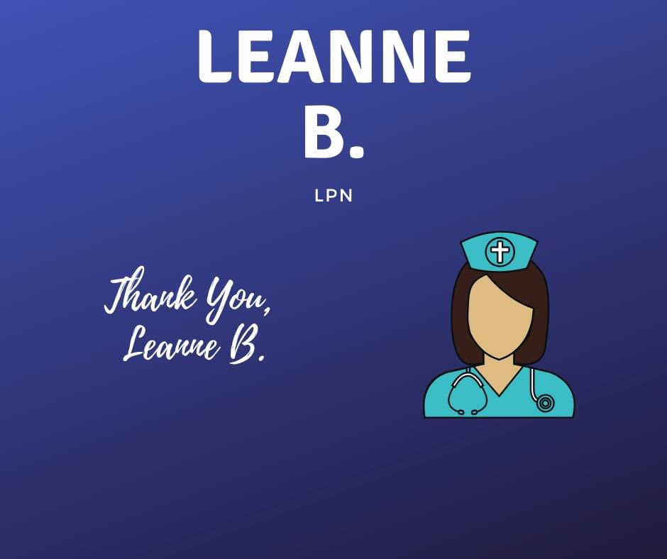 TheJewishHome's tweet photo. We are so thankful for the work Leanne does at The Home, and the dedication she shows every single day. 
Join us in thanking her for what she does each and every day!

Thank you, Leanne!
#NursesWeek #TheJewishHome https://t.co/56ZClU2pRV