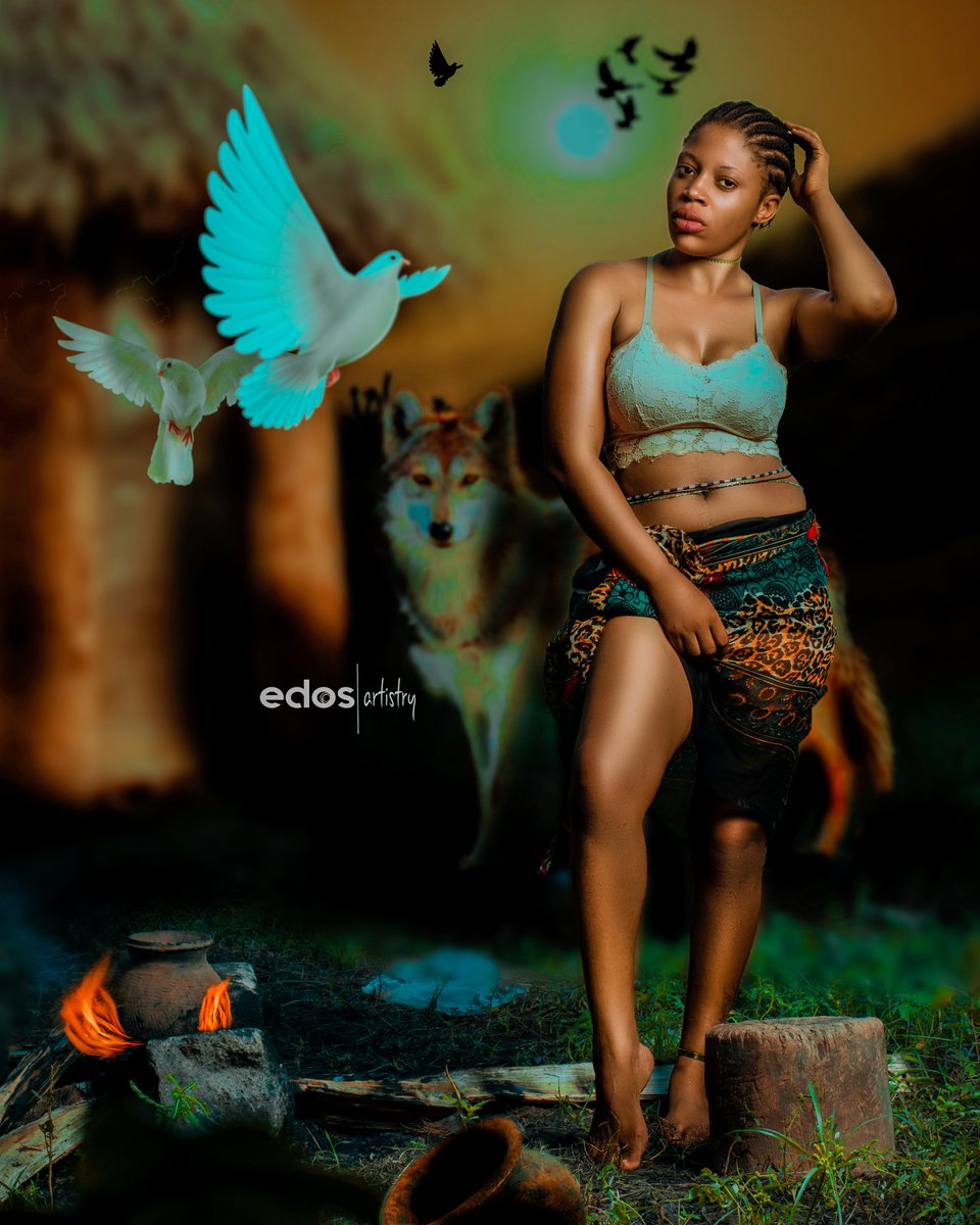 edosartistry's tweet photo. All she wanted for her Birthday was something Unique, and I gave her these photographs.❤️🧡 https://t.co/Eja83cWohf