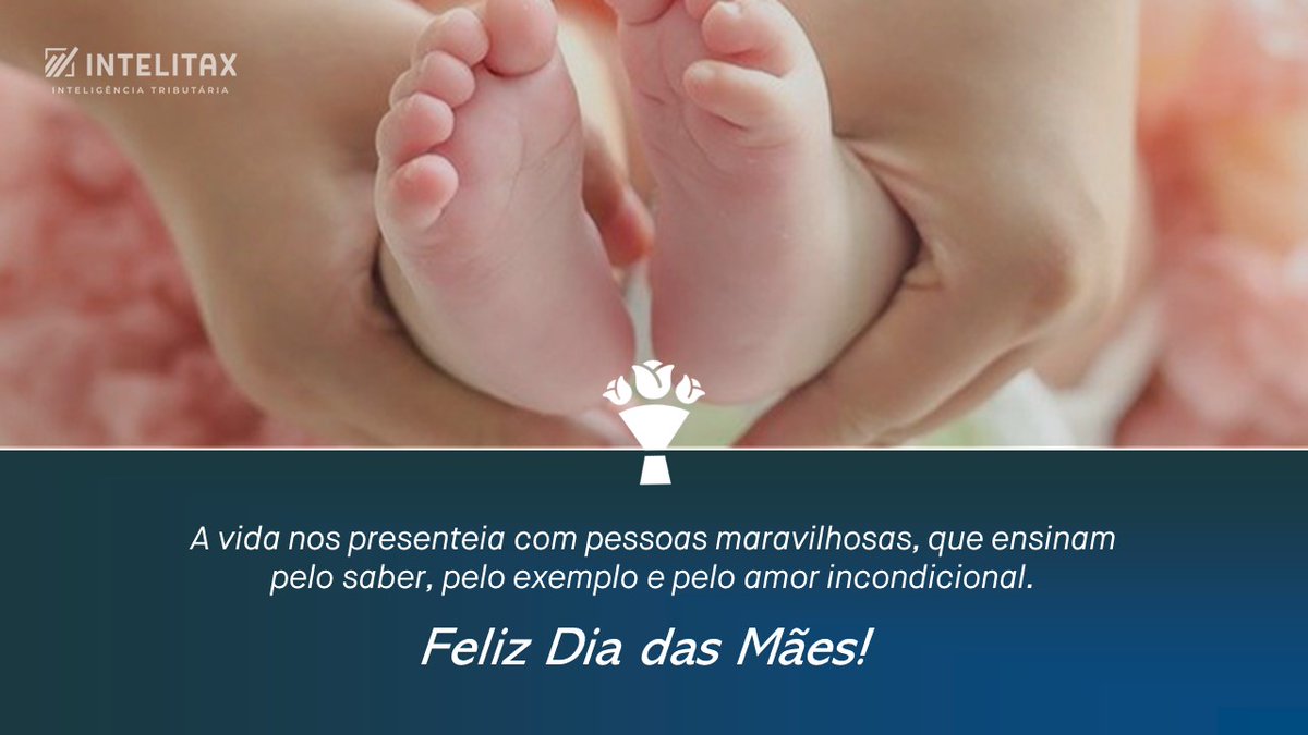 intelitax's tweet photo. Feliz dia das mĂŁes!
.
.
.
#intelitax| Intelitax InteligĂȘncia TributĂĄria | https://t.co/bYd14suKBI
Whats App: (11) 3256-1756 - Estamos online https://t.co/p5z6Y3eXh4