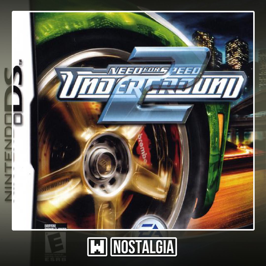 WarpZoneMe's tweet photo. Há 15 anos (10/05/2005) era lançado Need for Speed Underground 2 para o DS nos EUA.
#needforspeed2 #needforspeed #nds https://t.co/KalGFr120Z