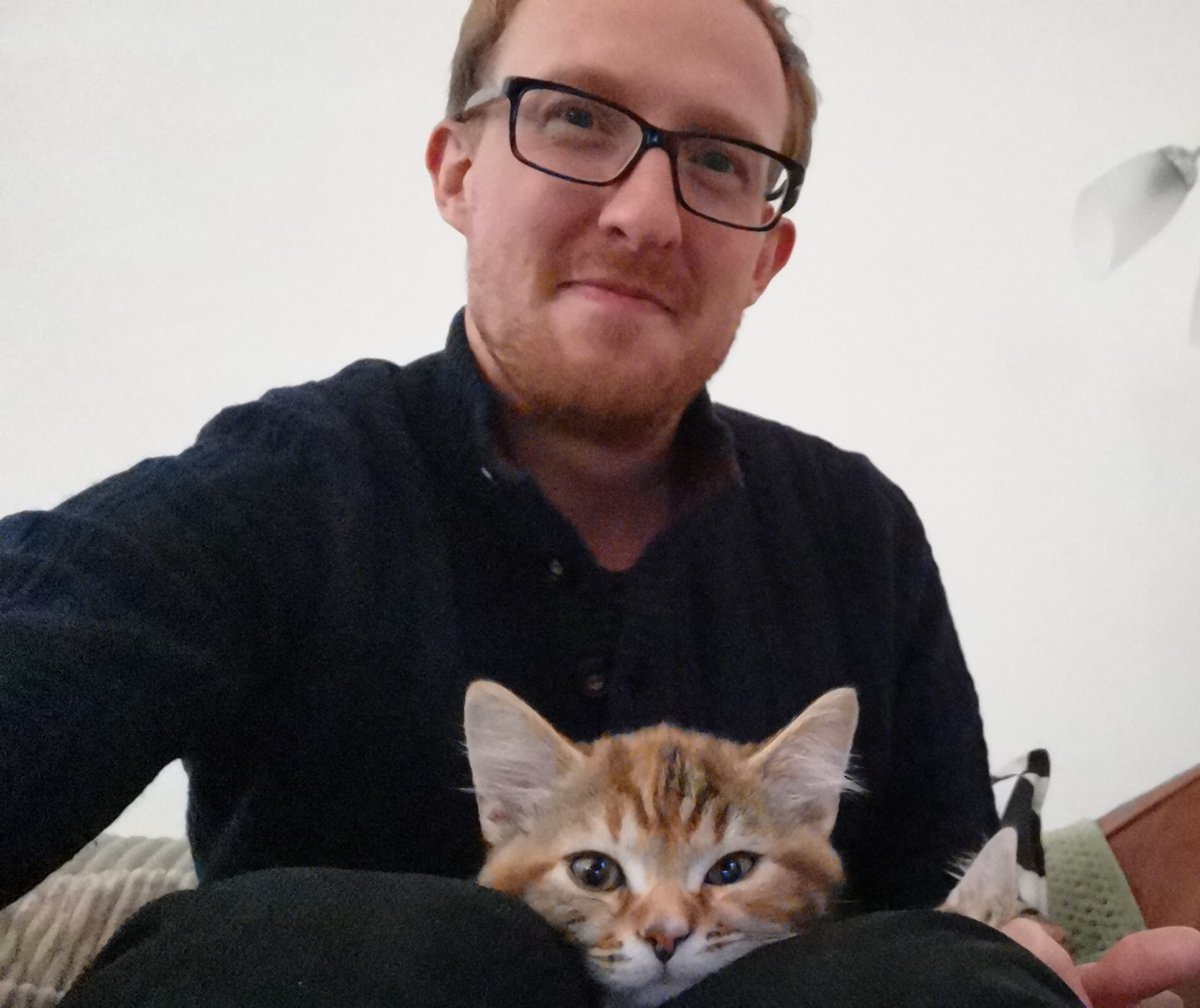 BenlunarPodcast's tweet photo. Benlunar season 2 is out tomorrow!!

I hope it brings some escapism to your lockdown. Grab a tea, turn up the volume and relax. Tomorrow, we start the journey...

Not my kitten. I wish! Taken last year. Stay indoors! Stay safe.

https://t.co/L5tx4gsSsE

#podcast #day44oflockdown https://t.co/pZcfuF0gUX