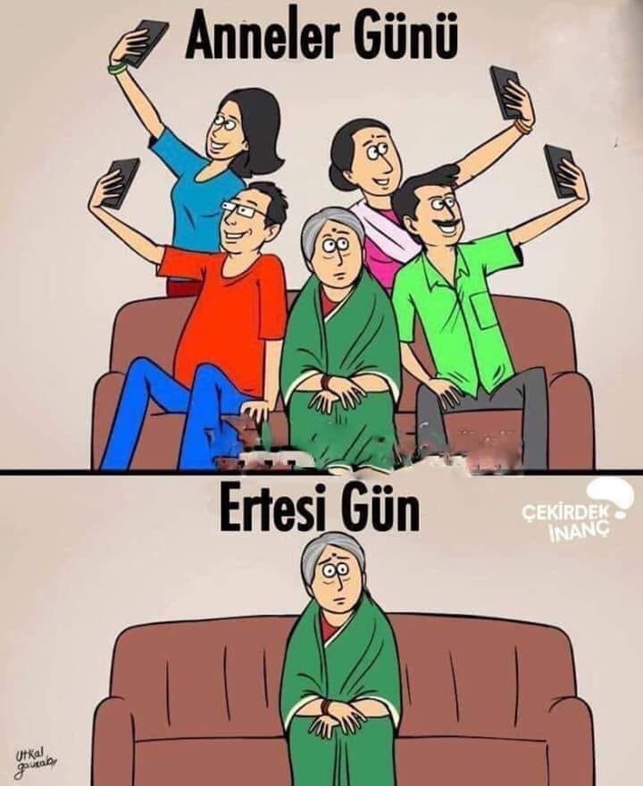 #AnnelerGünü güzel özetleyen bir kare