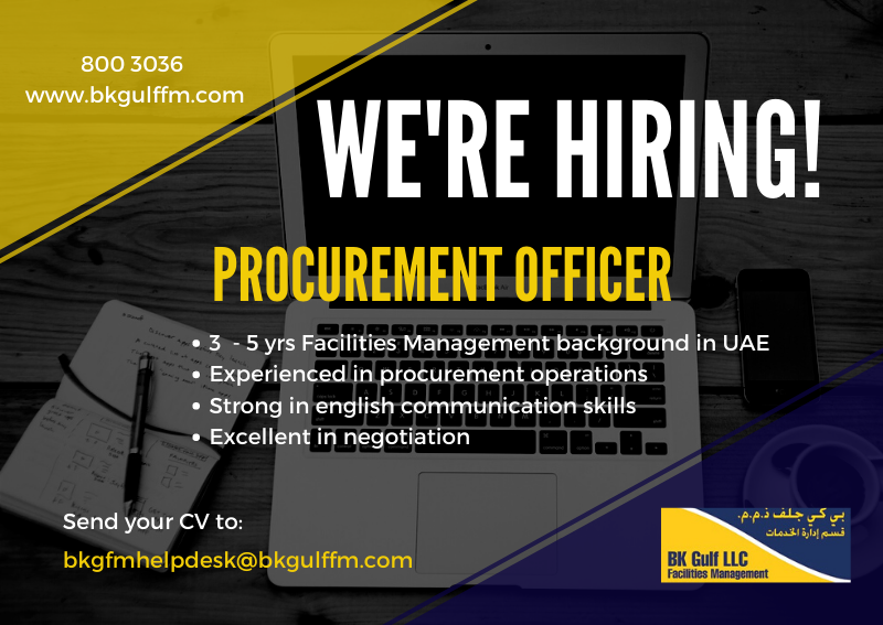 bka_fm's tweet photo. BK Gulf Facilities Management is looking for FM Professionals to join our dynamic team!!
If you are qualified, send us your CV at bkgfmhelpdesk@bkgulffm.com.
Follow us to get our latest feeds..
#BKGFM #bkgulffacilitiesmanagement #wearehiring #fmprofessionals #jobvacancies https://t.co/z4bSu9NYO9