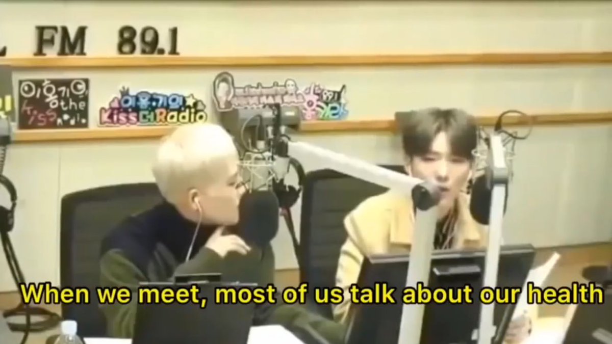 MONSTA X KIHYUNthe two knew each other since before debut and became close through conversations