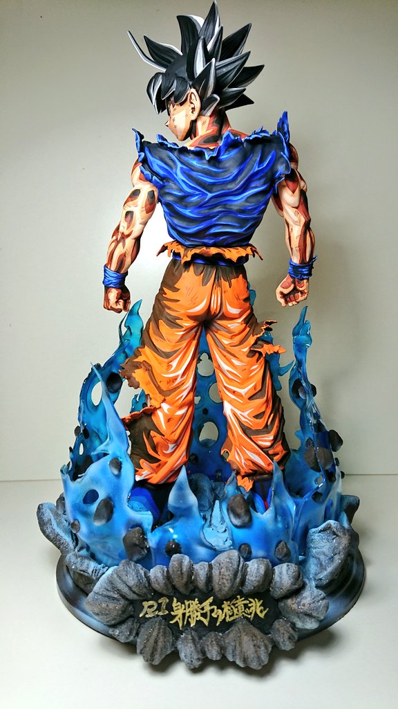 ドラゴンボール 改造 リペイント 身勝手の極意 孫悟空 重塗装版 Grandista