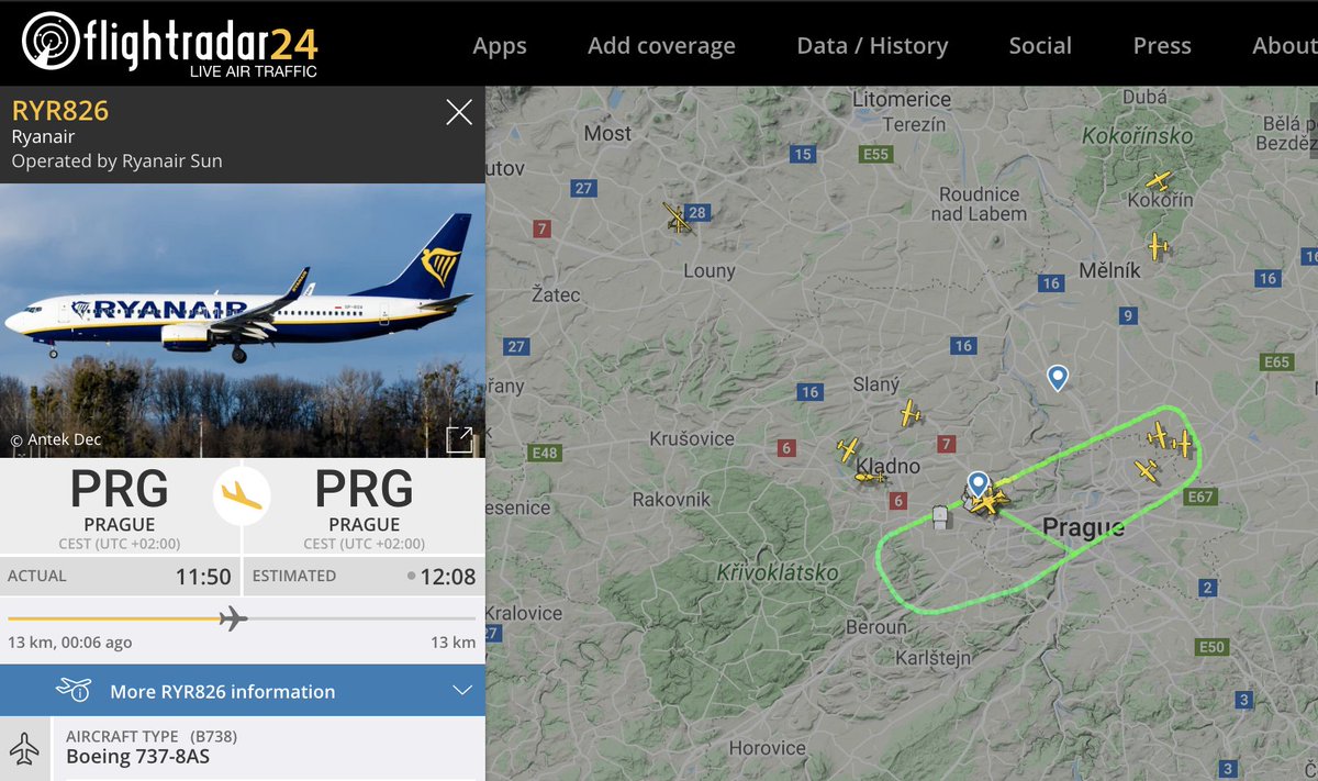 janekrubes's tweet photo. Tak z Prahy uz se zase lita!

Do Prahy... :)

K cemu to je? @VitekNo @PragueAirport tusite? https://t.co/qbO3FNEYG1