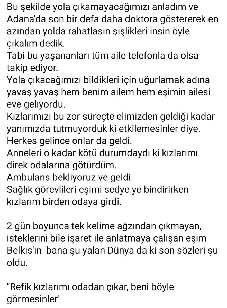 RefikGul's tweet photo. Size 2 çocuğumun annesi Belkıs'ım ile alâkalı bir anımı anlatayım da,anneliğin ne kadar kutsal olduğunu bir de böyle dinleyin. https://t.co/CQ1SlGvrTg