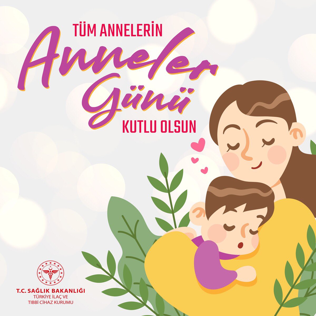 titckgovtr's tweet photo. Başta şehit annelerimiz ve Koronavirüs salgını ile mücadele sürecinde yavrularından uzak kalarak fedakarca görev yapan sağlık çalışanlarımız olmak üzere tüm annelerimizin Anneler Günü’nü yürekten kutluyoruz. #AnnelerGünü https://t.co/Ufk0sYN6hL