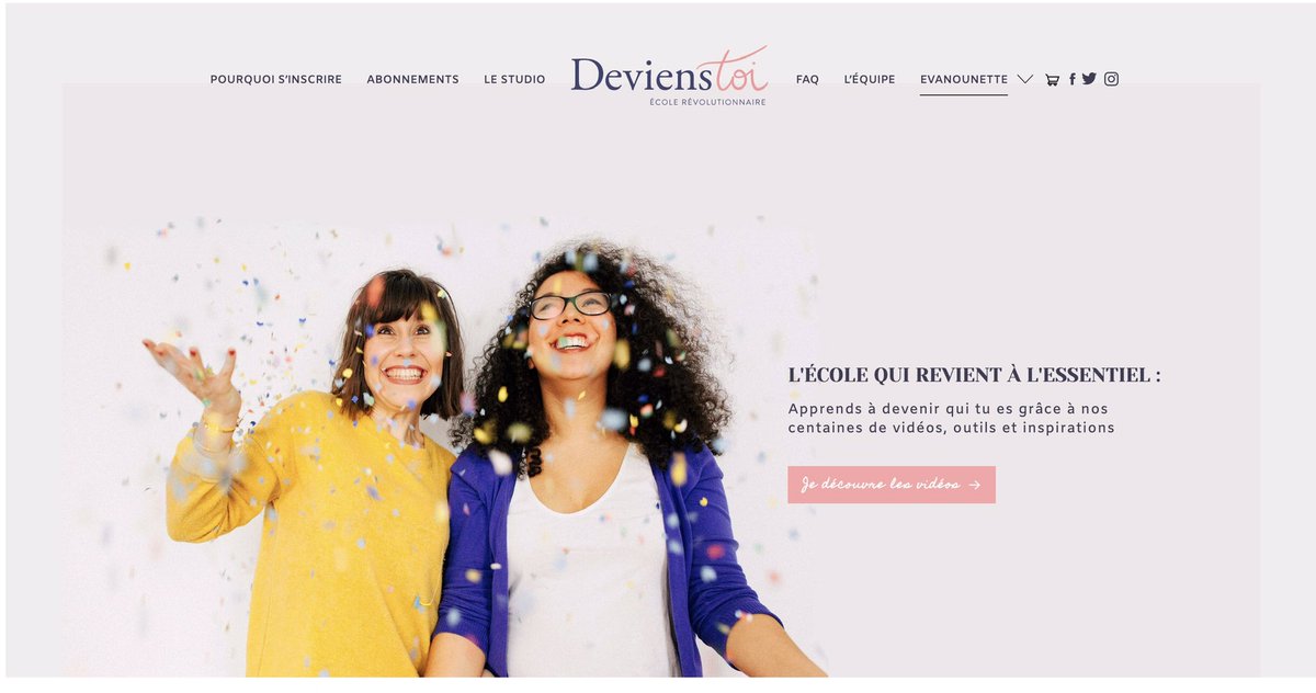 ✨ BONNE NOUVELLE :

Nous avons décidé de laisser nos tarifs au plus bas jusqu’à la fin du mois de mai. 🎉

Profitez-en pour explorer notre école à prix mini et faire le plein d’inspiration !

👉🏻 devienstoi.fr