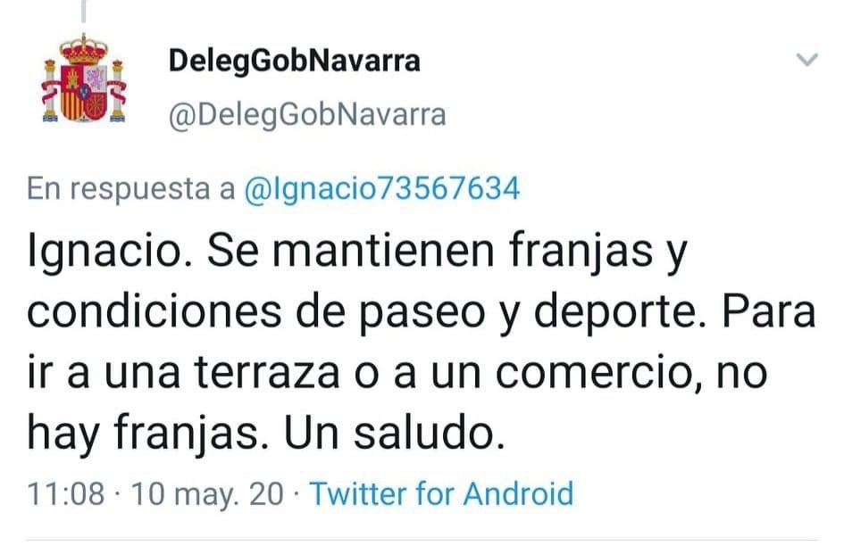 RikiAbad's tweet photo. Indignado no, lo siguiente!!!
Ánimo a tod@s deportista Navarros a protestar, esto no tiene nombre. Me parece una tomadura de pelo.
Solo pedimos poder hacer deporte de forma individual, sin franjas horarias y sin límites locales.
Re twittea si estas de acuerdo 
@DelegGobNavarra https://t.co/o1AvFf8Y4z
