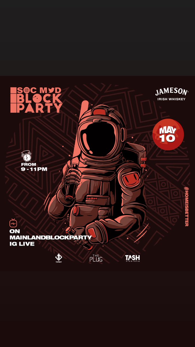 MNLNDBlockParty's tweet image. Do you like Magic???? 

We on that Tonight with @SocMDBlockParty 💫🔐

Join us Liveeeee 🥳🥳!!

 @starboyterri 

  @BabsCardini 

@Badboytimz 

@thelivewire__ 

@Smallztheedj 

@iamdjtitanium 

@Crayvelli 

Tell a Friend to come Jam with us 🤍🤞🏽

They might win something too 💚