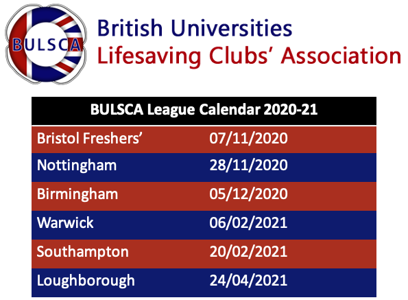 We are also pleased to announce the new league calendar! To all judges, helpers, and competitors - please save the dates to ensure we have maximum turnouts at each competition!

<a href="/RLSSUK/">Royal Life Saving Society UK - RLSS UK</a> <a href="/Youth_RLSSUK/">RLSSUK Youth Advisor</a> @RLSSUK_Youth