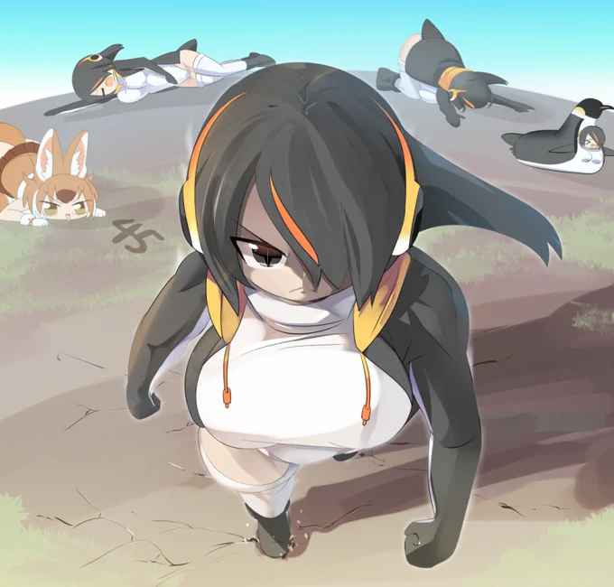 コウテイちゃん45日目 