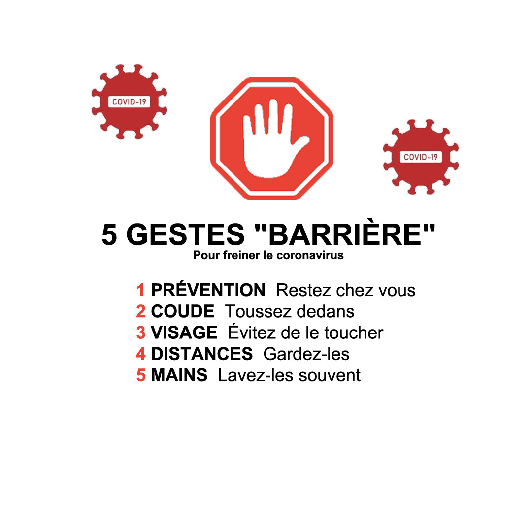 BichatLycee's tweet photo. Pour tenir la maladie à distance, restez à plus d'un mètre de distance les uns des autres.
Prenez soin de vous. https://t.co/DQVDFkk5pm