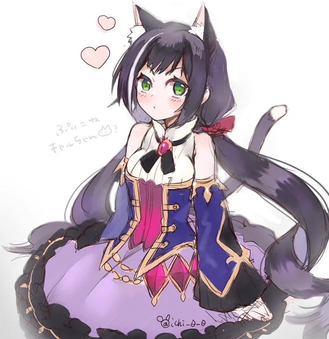 ←初見時のキャルちゃんと、最近TLの動画で流れてくるキャルちゃん?→ 