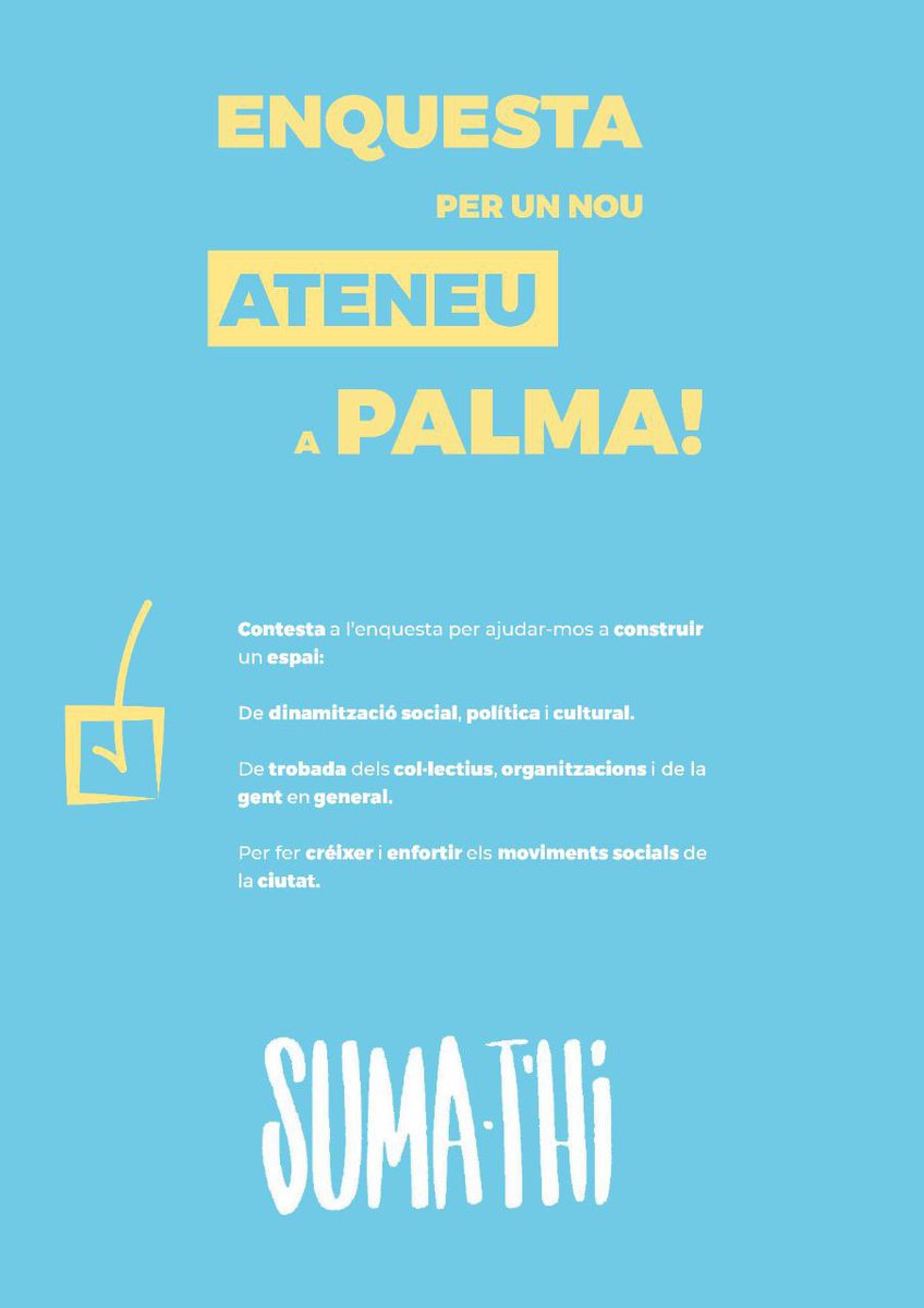 Enquesta per un nou ateneu a Palma