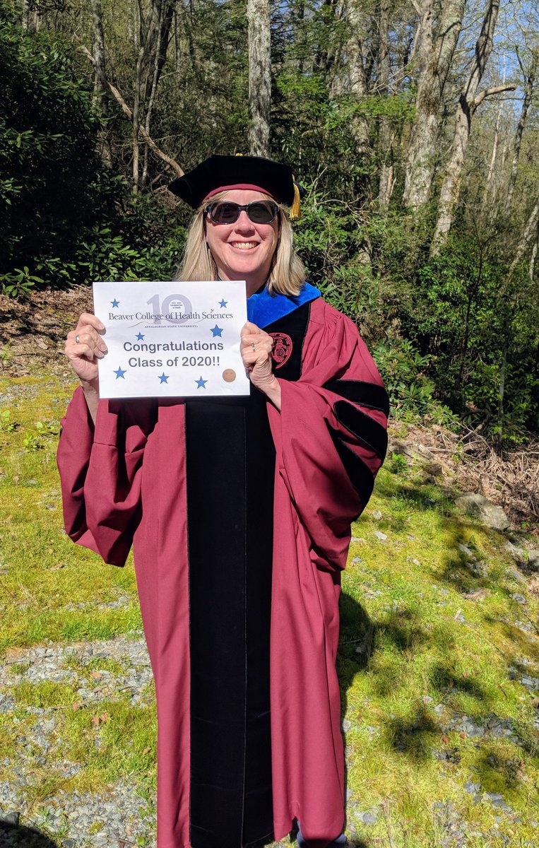 bchsappstate's tweet photo. Congratulations to the #AppStateclassof2020. From all of us in the Beaver College of Health Sciences (and Hondo) we wish you the very best! @appstate #Appgrad https://t.co/uh16rrhwac