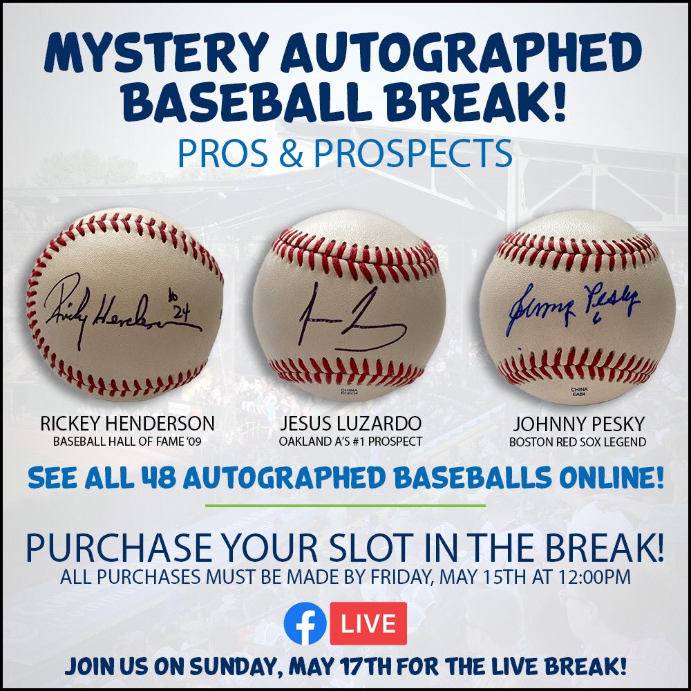 VTLakeMonsters's tweet photo. One Of These 48 Mystery Autographed Baseballs Could Be Yours! Claim Your Spot TODAY!
#AutographedBaseball #BaseballBreak #LakeMonsters
Learn More ➡️ https://t.co/RoM77r03Pz https://t.co/MkSBOmcRwp