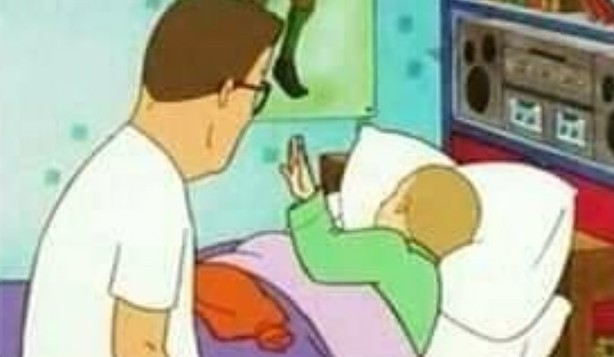 —¿No ibas a empezar a hacer las tareas pendientes?
—...
