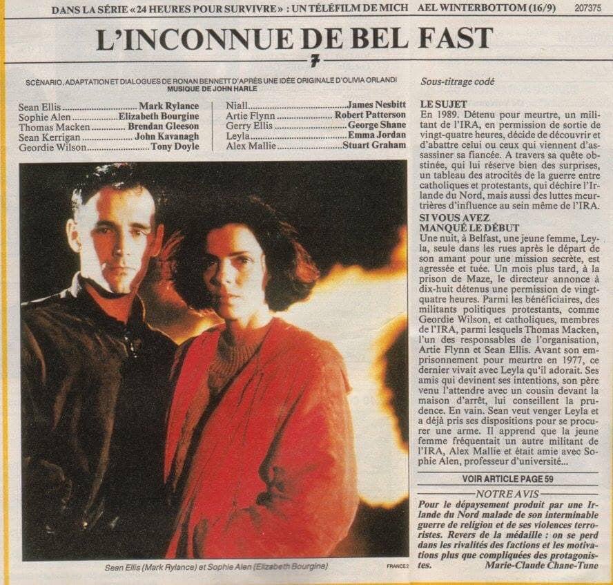 lizbourgine's tweet photo. Souvenir d’un #tournage incroyable.
#Film #magnifique récompensé au #FestivaldeNewYork
Film réalisé par #MichaelWinterbottom avec #MarkRylance et #BrendonGleeson @MarkRylanceFans pour @France2tv et @BBCOne @France2_Presse #Belfast #womeninmotion https://t.co/Dn3g9myZWN