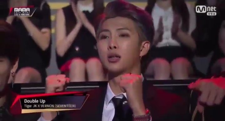 And in that moment Namjoon just-