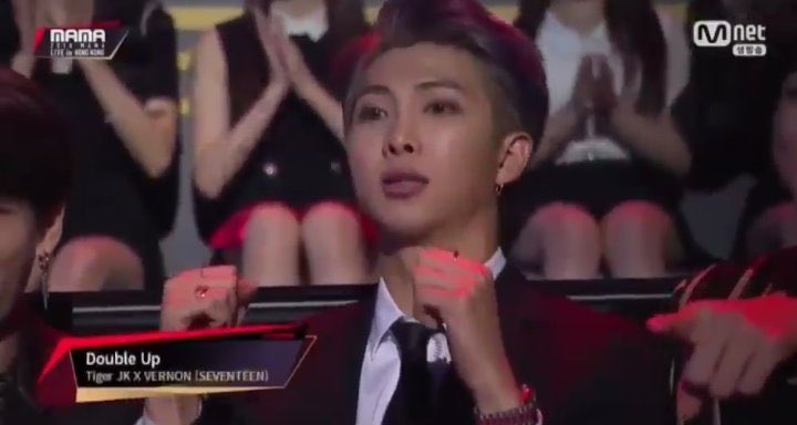 And in that moment Namjoon just-