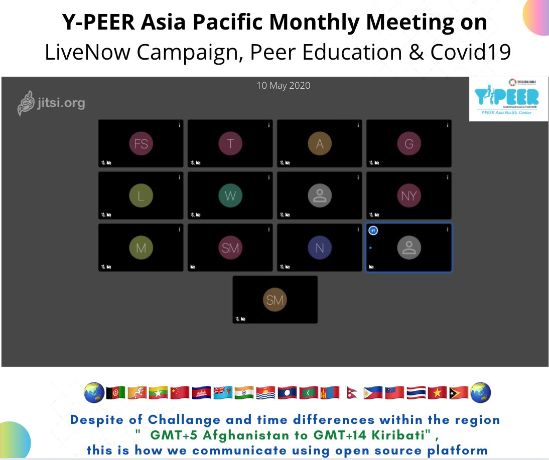 ypeerap's tweet photo. Monthly Meeting of #YPEEAP " #YPEERAfghanistan, #YPEERBhutan, #YPEERChina, #YPEERMyanmar, #YPEERCambodia, #YPEERIndia, #YPEERKiribati, #YPEERLaos, #YPEERMaldives, #YPEERMongolia, #YPEERNepal, #YPEERPhilippines, #YPEERSamoa, #YPEERThailand, #YPEERVietnam #YPEERfiji #YPEERtimor https://t.co/AXDbhaFeiG