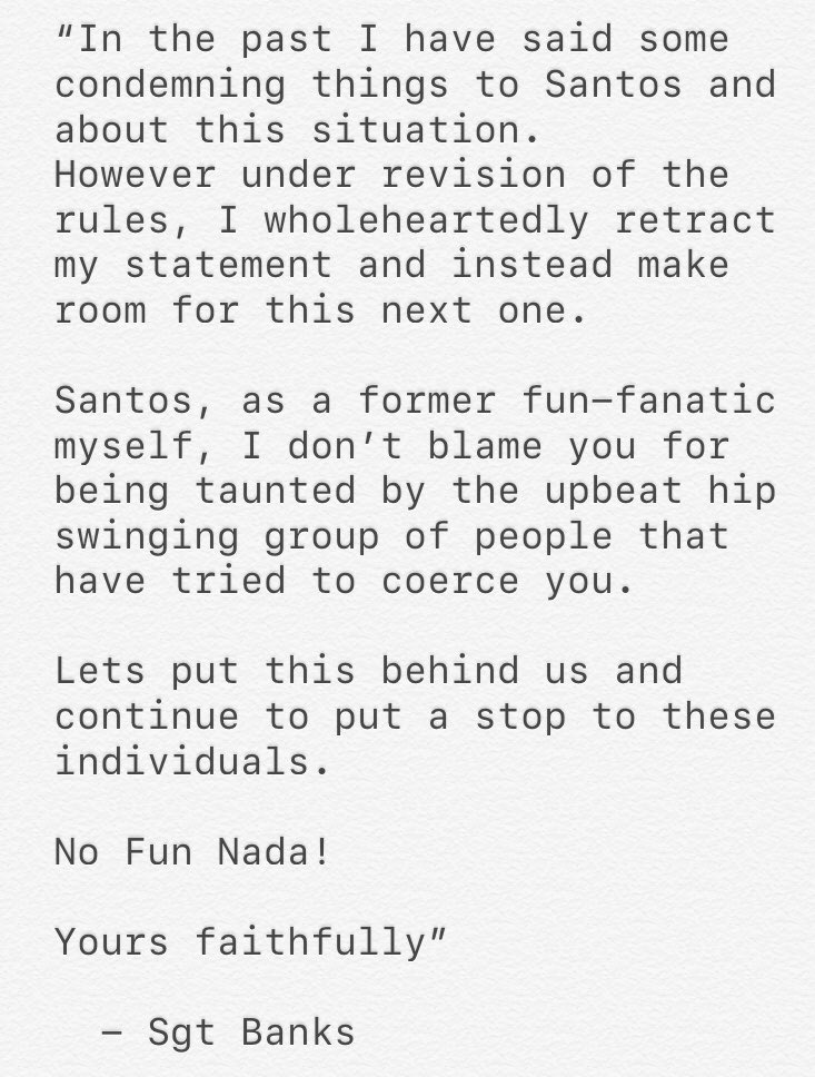 AttackAFPolice's tweet image. 10/05/2020, 17:43 - 
Statement from Sergeant Travis Banks