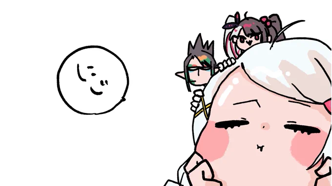 #しいなーと #れなの鳥っくあーと #お花畑青空大写生大会
にじレジこんれ〜な 