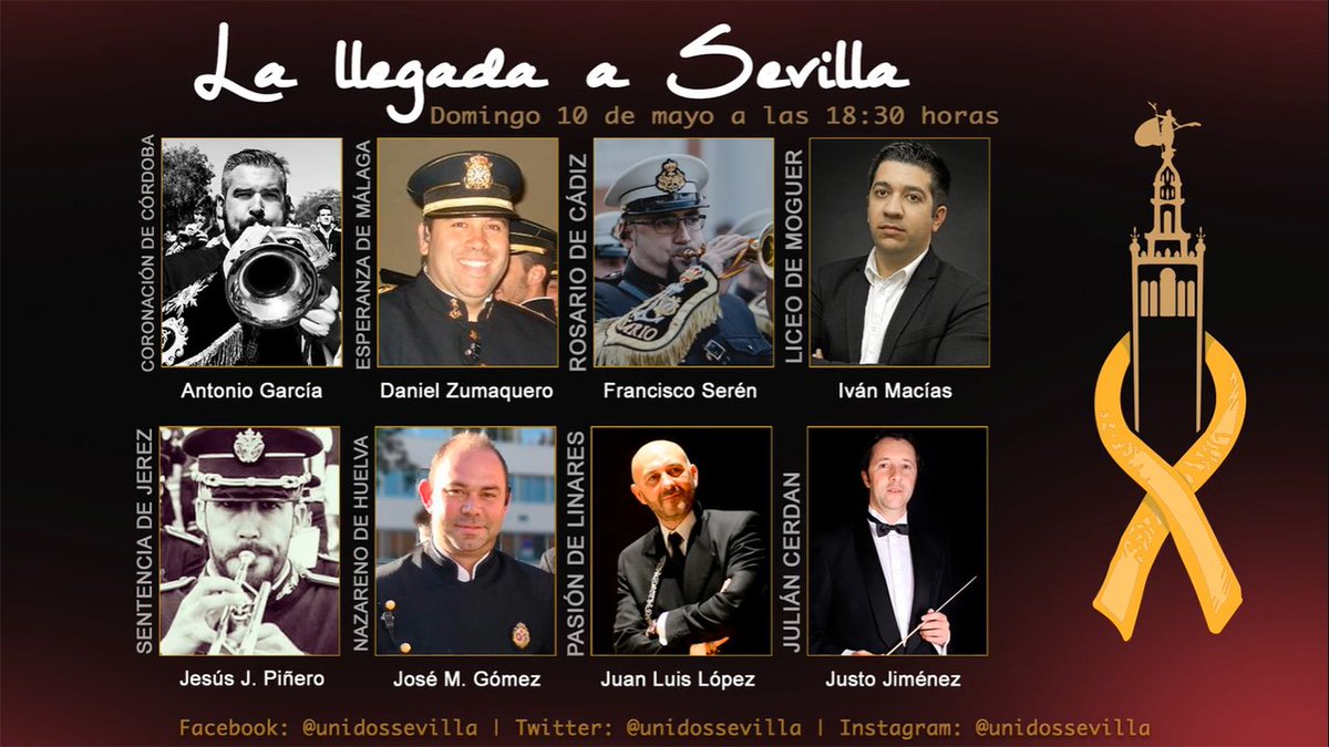Estamos en directo en #UnidosConCáritas, con la charla "La llegada a Sevilla" a beneficio de <a href="/CaritasSevilla/">Cáritas Sevilla ✳️</a>.

🔗 youtu.be/x0eqRsAaUgs

Podéis comprar vuestra entrada solidaria en unidosconcaritas.eventbrite.es o donar en el Nº Cta.: ES81 2100 8410 2102 0010 9085.