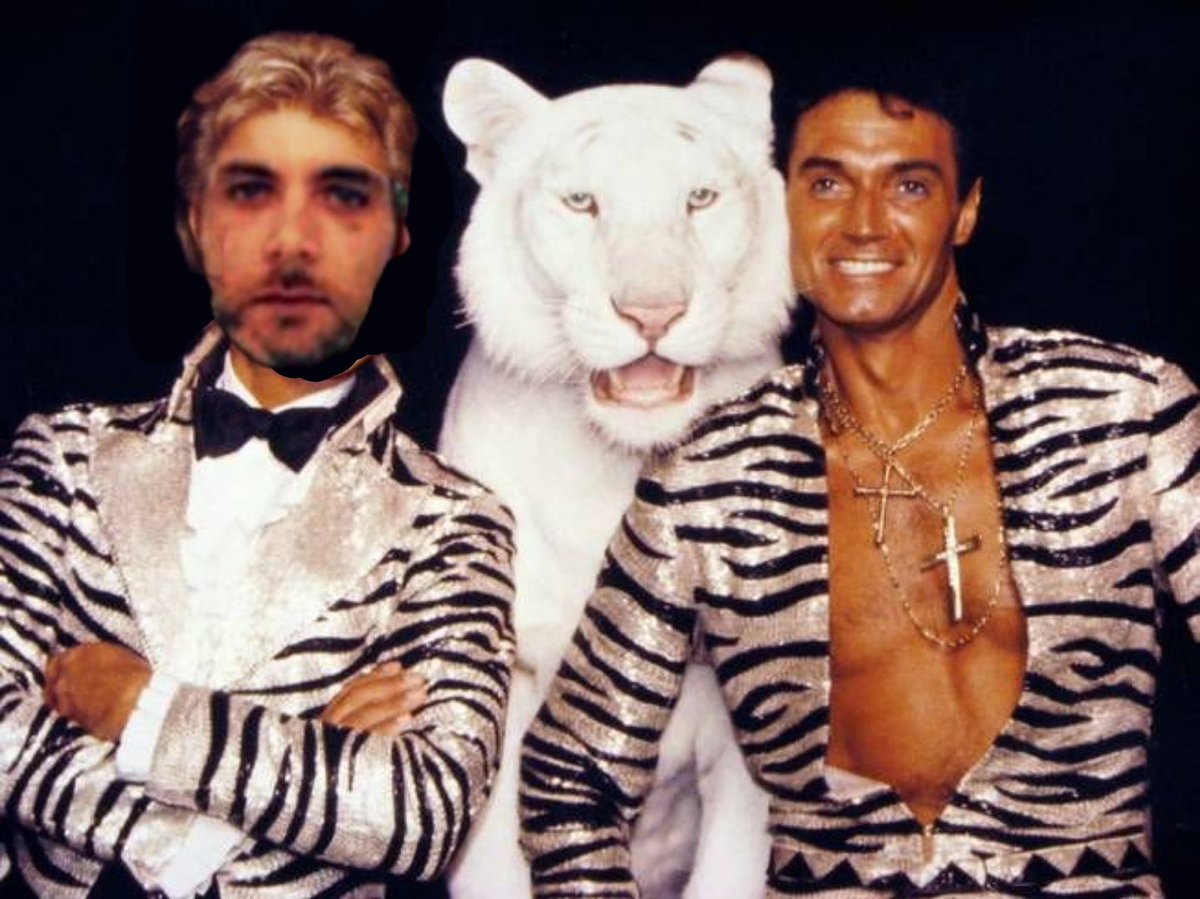 joeandthedead's tweet photo. RIP Roy Horn. Siegfried and Roy magician dies from the corona. https://t.co/8FebZ5M7O9