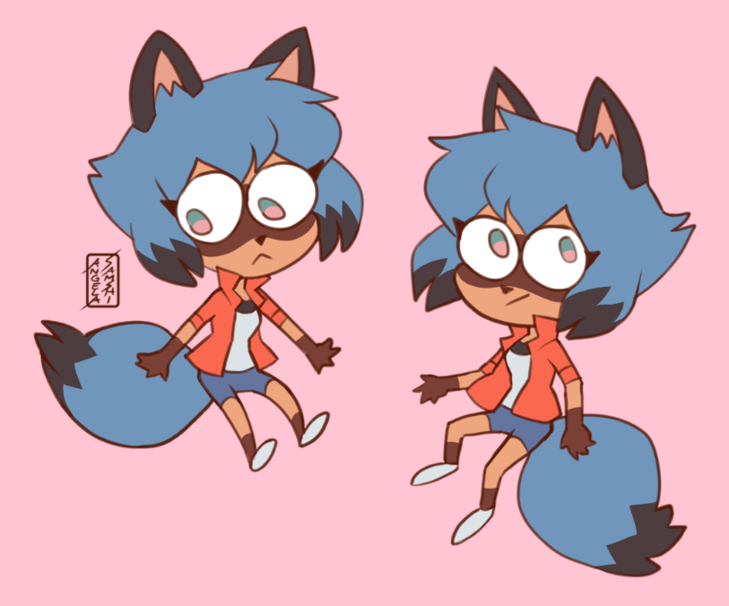 angelasamshi's tweet image. Daily Doodle: Day 9 &amp;amp; 10 - I recently got into BNA and loving every minute of it, so here's Michiru and Shirou! #BNAビー・エヌ・エー #BNA