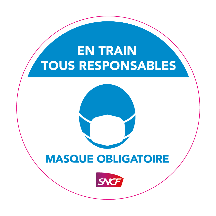 TERPays2LaLoire's tweet photo. Nous vous rappelons que le port du #masque est obligatoire pour tous les #voyageurs et leurs accompagnants, que ce soit en gare, sur les quais ainsi qu'à bord des #trains. Nos équipes seront sur place afin d'assurer les missions d'#information et de #pédagogie. https://t.co/bj1D8jvfOj