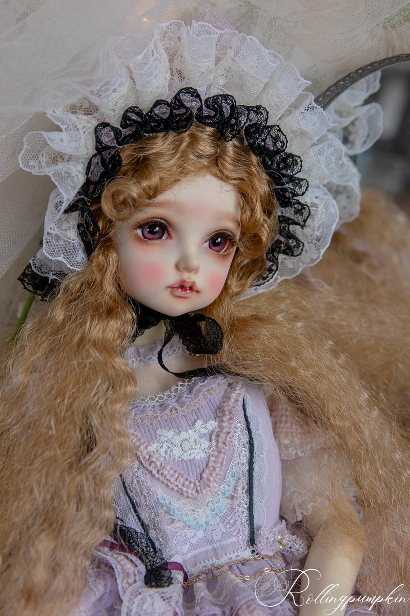 ribbon jointed doll